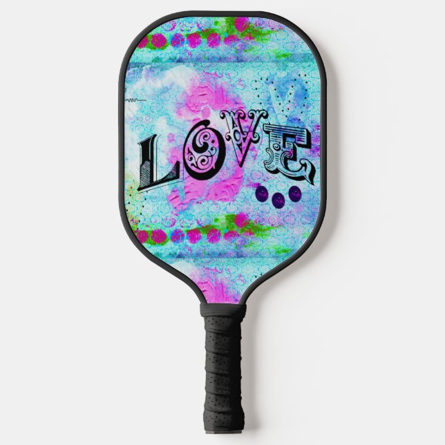 Palas De Pickleball Love Pickleball Paddle (Anverso)