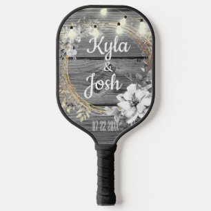 Palas De Pickleball Luces de cuerda leyeron a Boda ruso