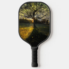 Palas De Pickleball Luciérnagas mágicas paisaje de ensueño