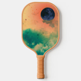 PALAS DE PICKLEBALL LUNA NEGRA Y ROPA VERDE PICKLEBALL PADDLE