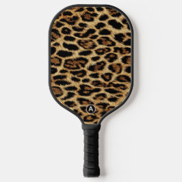 Palas De Pickleball Luxury Leopard Skin Elegant Wild Animal Fur Design