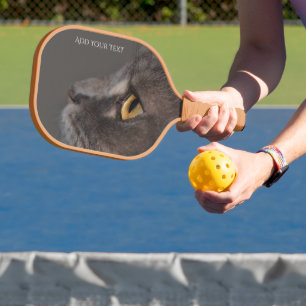 Palas De Pickleball Macro-ojo de gato por Shirley Taylor