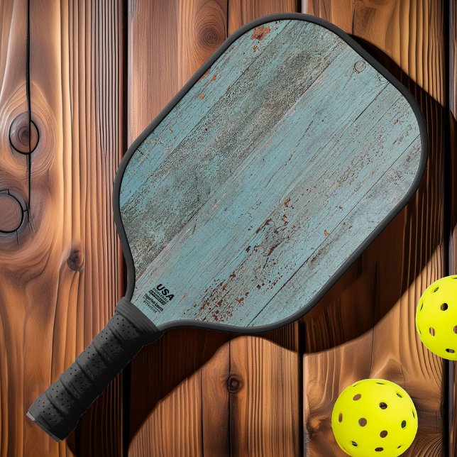 Palas De Pickleball Madera azul pintada (Subido por el creador)