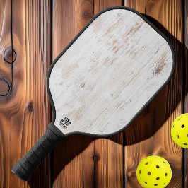 Palas De Pickleball Madera blanca pintada