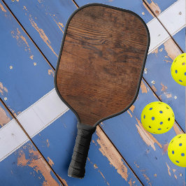 Palas De Pickleball Madera de nuez oscura