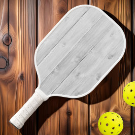 Palas De Pickleball Madera gris claro limpia