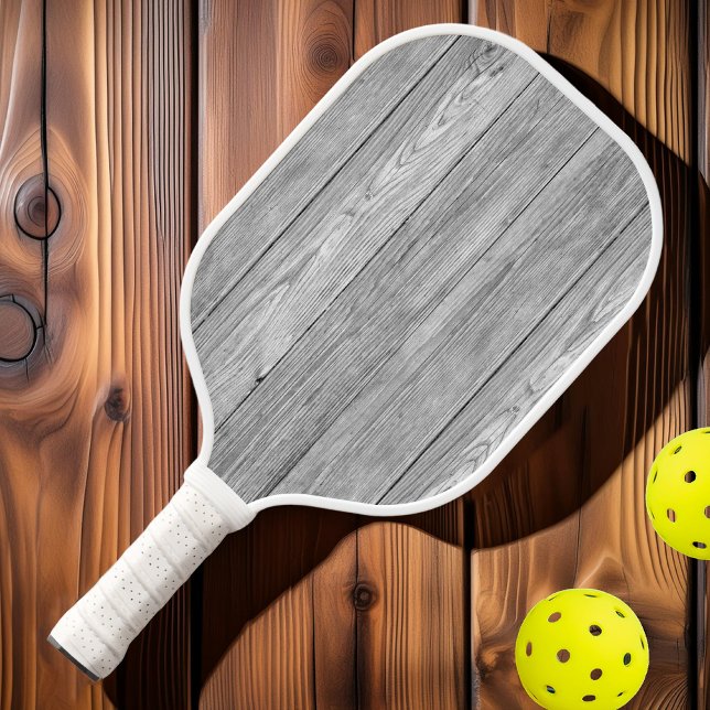 Palas De Pickleball Madera gris oscuro y templada (Subido por el creador)