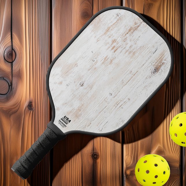 Palas De Pickleball Madera pintada de blanco (Subido por el creador)