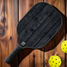 Palas De Pickleball Madera quemada oscura