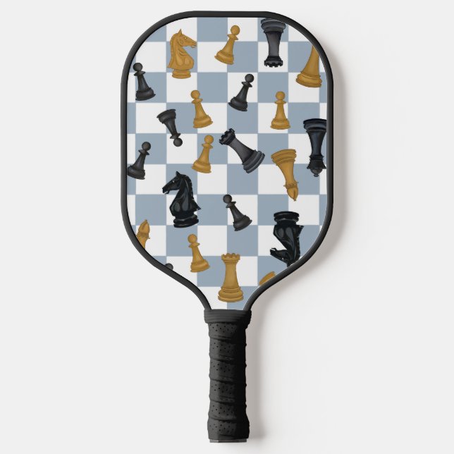 Palas De Pickleball Maestro de ajedrez Estratega Gamer Pickleball Padd (Anverso)