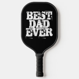 Palas De Pickleball Magnífica tipografía del mejor papá negro de la hi