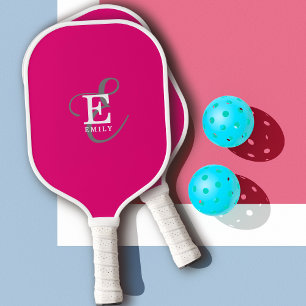 Palas De Pickleball Magnífica tipografía monográfica de estilo exclusi