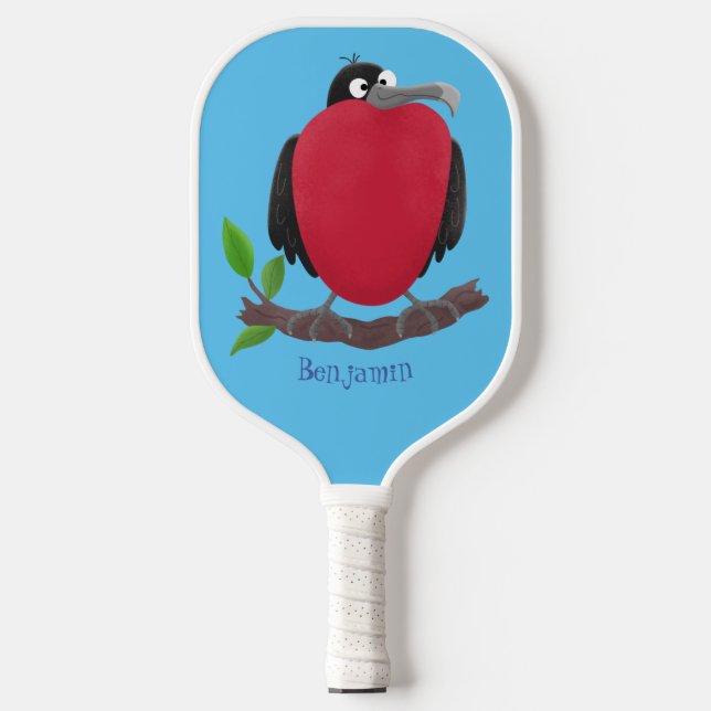 Palas De Pickleball Magnífico personalizado de pájaro fragata (Anverso)