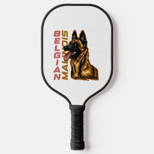 Palas De Pickleball Malinois belga (Anverso)