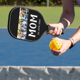 Palas De Pickleball Mamá Estableció Elegante Escritura Negra 3 Foto