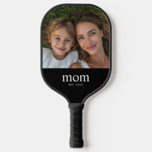 Palas De Pickleball Mamá Estableció Foto Moderna Divertida