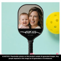 Mamá Estableció Guión Divertido Foto Personalizada