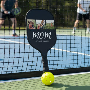Palas De Pickleball Mamá Estableció Moderno Script Negro 3 Foto