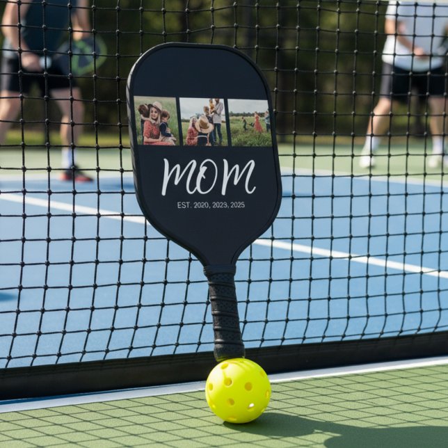 Palas De Pickleball Mamá Estableció Moderno Script Negro 3 Foto (Subido por el creador)
