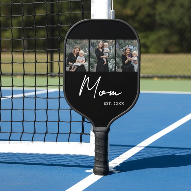 Palas De Pickleball Mamá Estableció Moderno Script Negro 3 Foto (Subido por el creador)