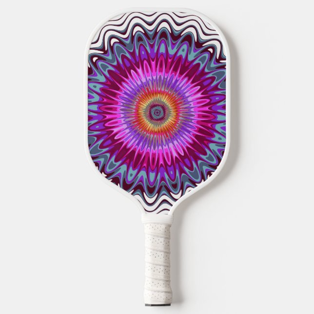 Palas De Pickleball Mandalá Abstracto (Anverso)