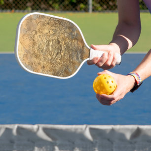 Palas De Pickleball Mandala Grabado en relieve personalizada Elegant