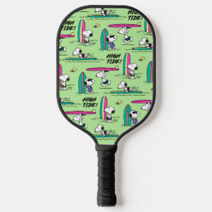 Palas De Pickleball Maní Patrón de marea alta del océano Snoopy