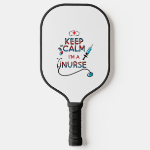 Palas De Pickleball mantener tranquilo a la enfermera
