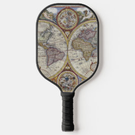 Palas De Pickleball Mapa Antiguo del Mundo #3