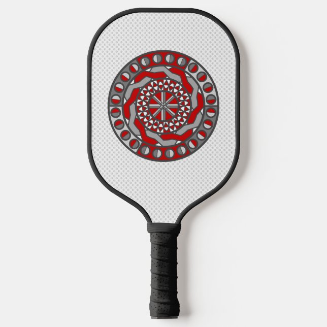 Palas De Pickleball Máquinas rojas (Anverso)