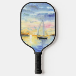 Palas De Pickleball Mar al atardecer