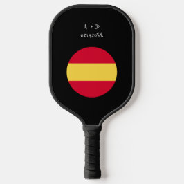 Palas De Pickleball Marca de España de mensaje de personalizado