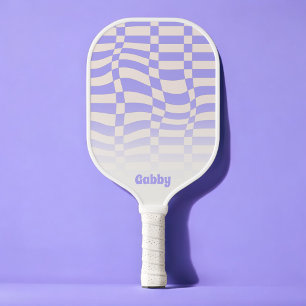 Palas De Pickleball Marcado Comprobar púrpura