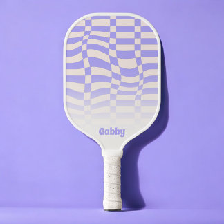 Palas De Pickleball Marcado Comprobar púrpura