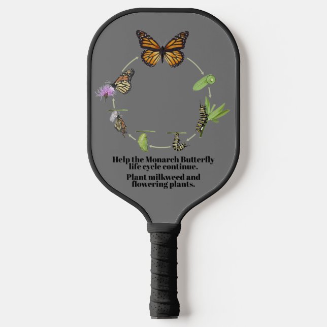 Palas De Pickleball Mariposa monarca (Anverso)