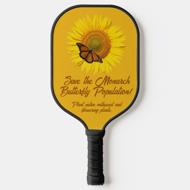 Palas De Pickleball Mariposa monarca (Anverso)