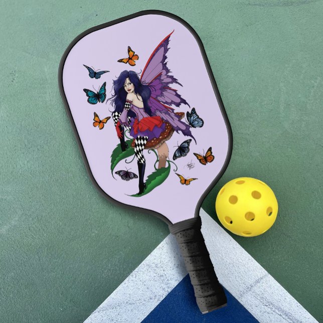 Palas De Pickleball Mariposas de hongos morados (Subido por el creador)