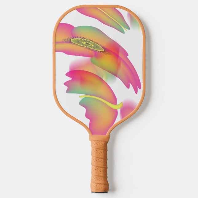 Palas De Pickleball Mariposas y flores (Anverso)
