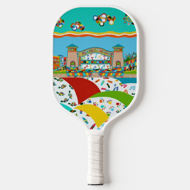 Palas De Pickleball Marisma Isle City Band Shell Pickleball Paddle (Anverso)