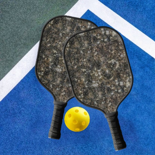 Palas De Pickleball Mármol con estampado de remo (This Patterned Marble Pickleball Paddle design, displays a look of elegance, & durability!)