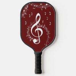 Palas De Pickleball Maroon de música Climactic G Clef