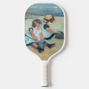 Palas De Pickleball Mary Cassatt - Niños jugando en la playa