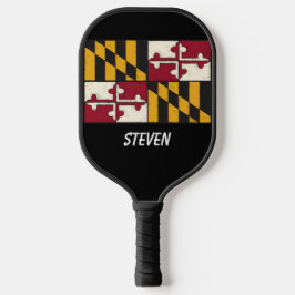 Palas De Pickleball Maryland State Flag Pickleball Paddle