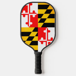 Palas De Pickleball Maryland State Flag Pickleball Paddle