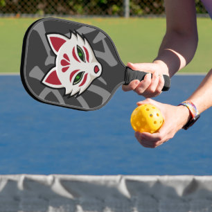 Palas De Pickleball Máscara de Zorro KITSUNE - Arte callejero