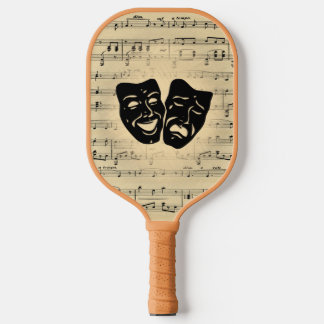 Palas De Pickleball Máscaras de teatro y música antigua
