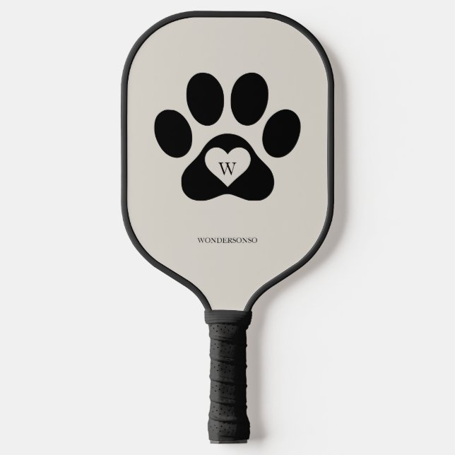 Palas De Pickleball mascota zarpa perro gato (Anverso)