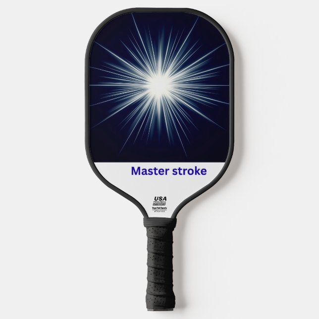 Palas De Pickleball Master Stroke – Bold Cosmic Impact Design (Anverso)