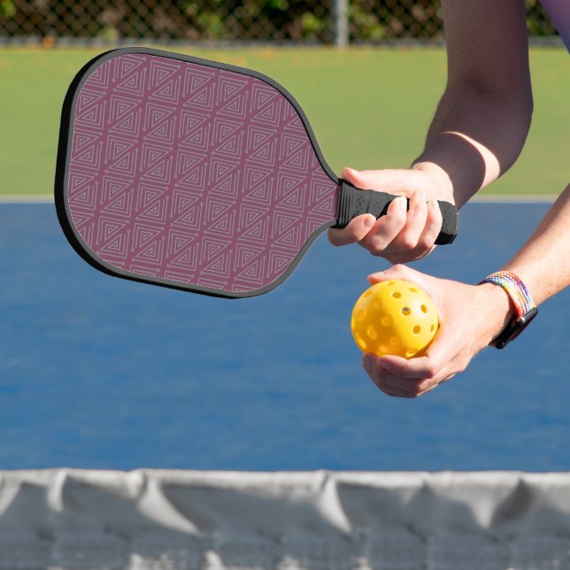 Palas De Pickleball Mazas gris Art Deco (in situ)