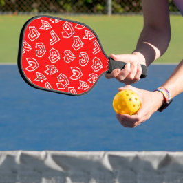 Palas De Pickleball Mazes de San Valentín blanco